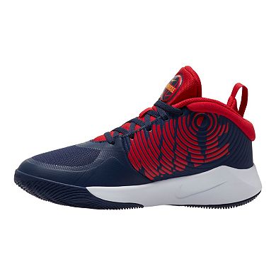 Nike Team Hustle D9 Grade School Kids' Basketball Shoes