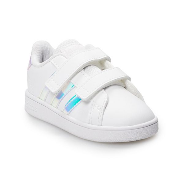 Adidas grand court shop toddler girls' sneakers