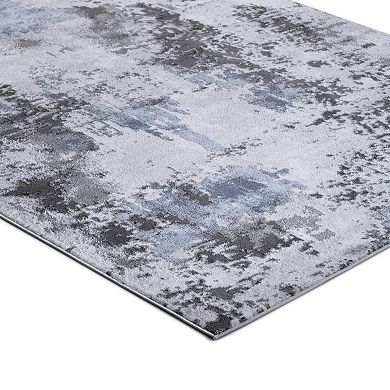 Concord Global Brighton Pacific Abstract Area Rug