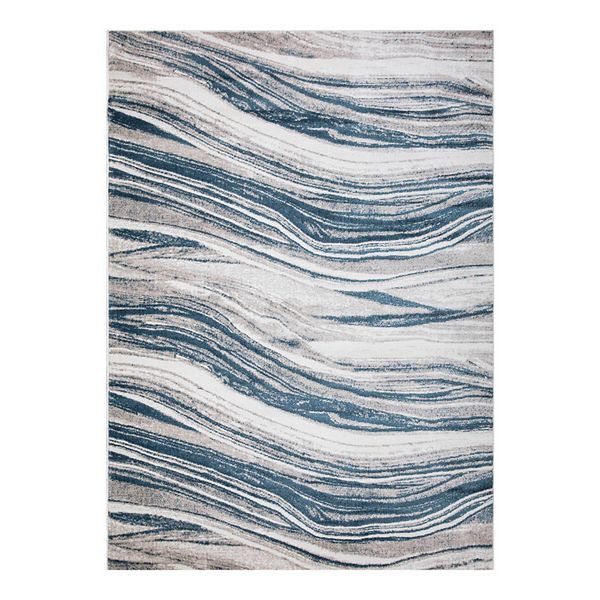 Concord Global Jefferson Marble Stripes Area Rug