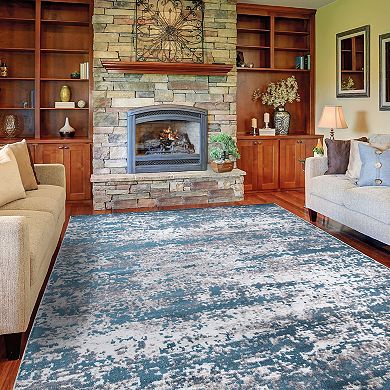 Concord Global Jefferson Abstract Area Rug