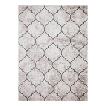 Concord Global Jefferson Morocco Trellis Area Rug