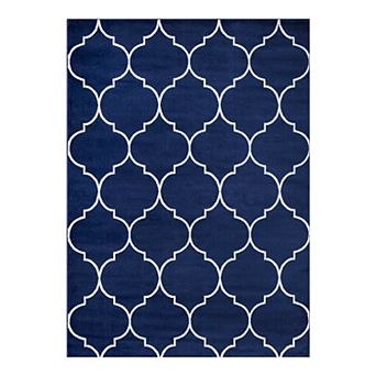 Concord Global Jefferson Morocco Trellis Area Rug