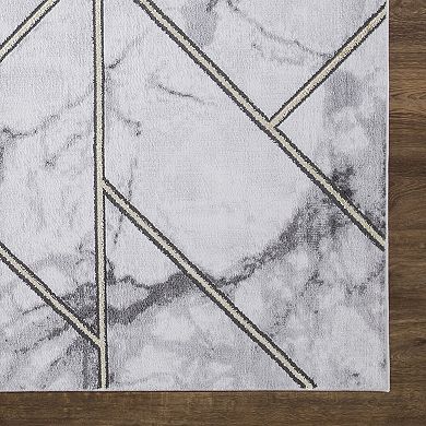 Concord Global Brighton Bellucci Geometric Area Rug