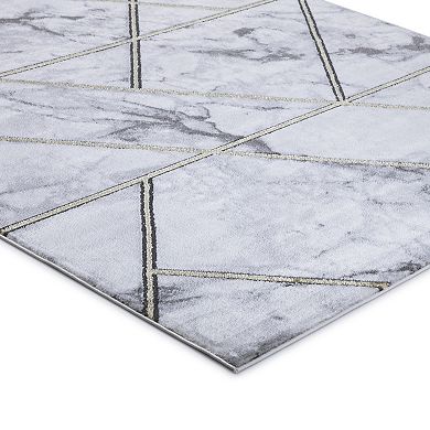 Concord Global Brighton Bellucci Geometric Area Rug