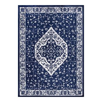 Concord Global Jefferson Heriz Medallion Area Rug