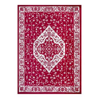 Concord Global Jefferson Heriz Medallion Area Rug