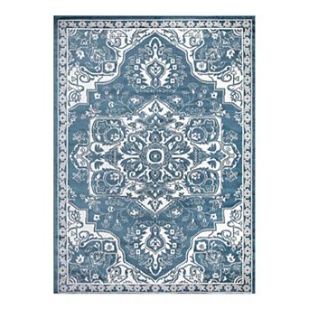 Concord Global Jefferson Vintage Medallion Area Rug