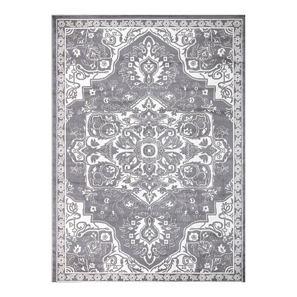 Concord Global Jefferson Vintage Medallion Area Rug