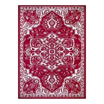 Concord Global Jefferson Vintage Medallion Area Rug