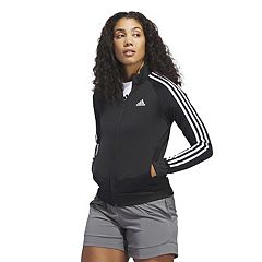 Womens black clearance adidas coat