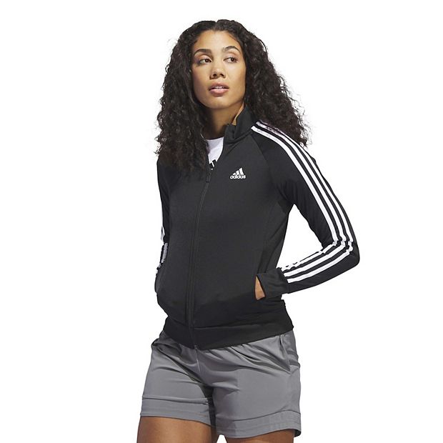 Womens black shop adidas track jacket