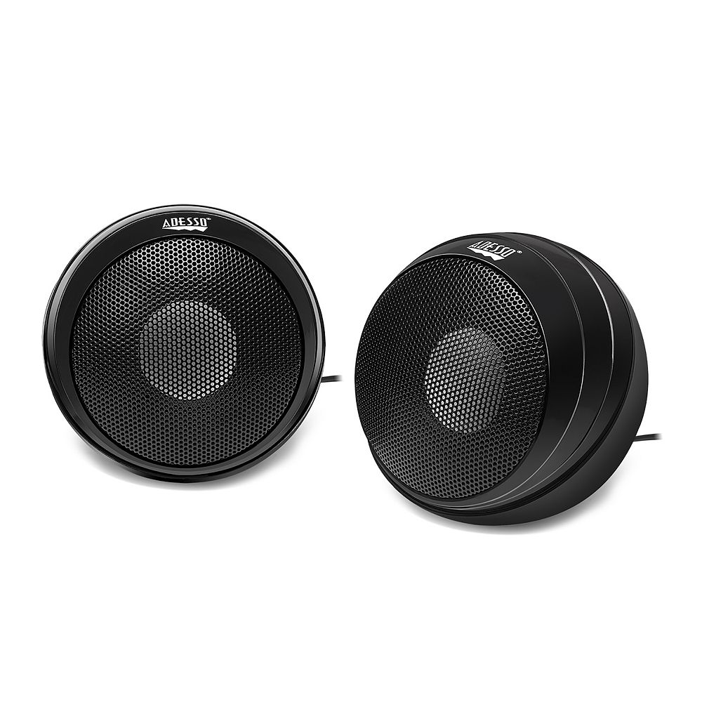 Adesso Xtream S4 USB-Powered Desktop Computer Speaker with Dynamic Sound