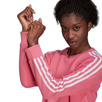 Women's adidas Essential 3-Stripe Fleece Sweatshirt