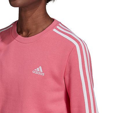 Women's adidas Essential 3-Stripe Fleece Sweatshirt