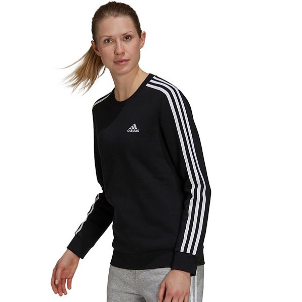 Challenge Persistence Often spoken Women's adidas Essential 3-Stripe Fleece Sweatshirt