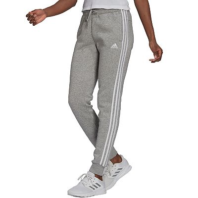 Womens adidas grey joggers sale