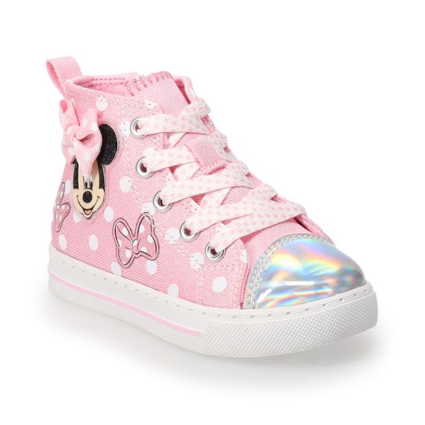 Little girl high store top sneakers