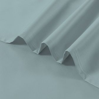Color Sense 300 Thread Count Wrinkle Resistant Sateen Sheet Set or Pillowcases
