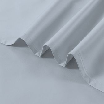 Color Sense 300 Thread Count Wrinkle Resistant Sateen Sheet Set or Pillowcases