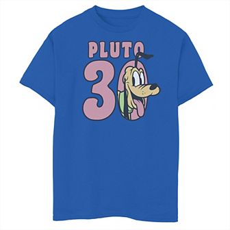 Disney's Mickey And Friends Boys 8-20 Pluto 30 Portrait Tee