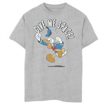 Disney's Mickey And Friends Boys 8-20 Donald Duck Give Me Space Tee