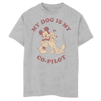 Disney's Mickey And Friends Boys 8-20 My Dog Is My Co-Pilot Tee