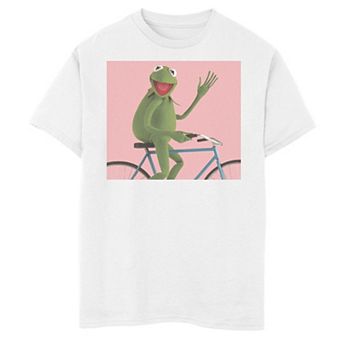 Disney's The Muppets Boys 8-20 Kermit The Frog Bike Ride Tee