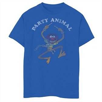 Disney's The Muppets Boys 8-20 Animal The Party Animal Tee
