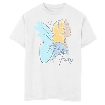 Disney's Pinocchio Boys 6-20 The Blue Fairy Watercolor Tee