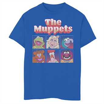 Disney's The Muppets Boys 8-20 Comic Box Up Tee