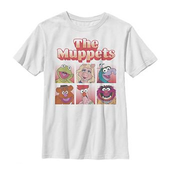 Disney's The Muppets Boys 8-20 Comic Box Up Tee