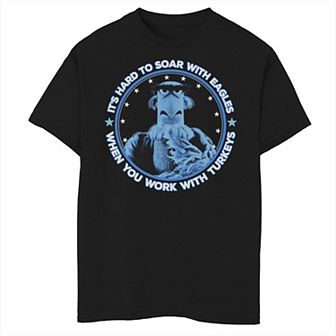 Disney's The Muppets Boys 8-20 Sam Eagle When You Work With Turkeys Tee
