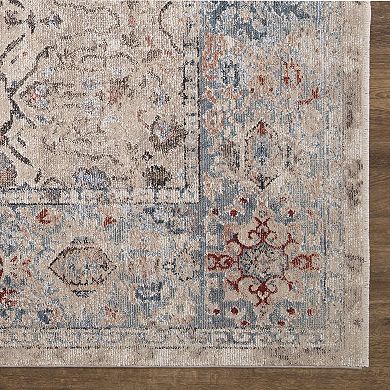 Concord Global Pandora Kashmir Traditional Area Rug