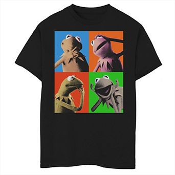 Disney's The Muppets Boys 8-20 Kermit The Frog Pop Art Tee