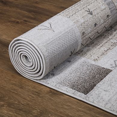 Concord Global Positano Capri Tribal Area Rug