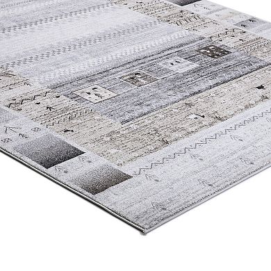 Concord Global Positano Capri Tribal Area Rug