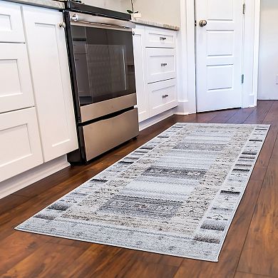 Concord Global Positano Capri Tribal Area Rug