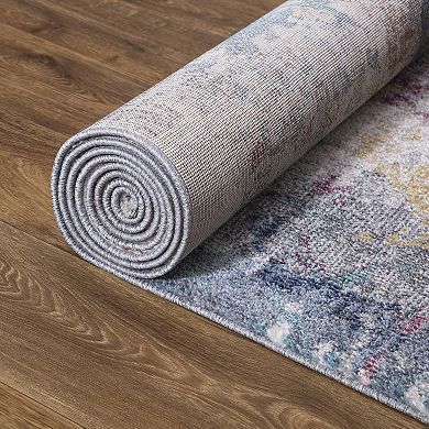 Concord Global Vintage Aloha Abstract Area Rug