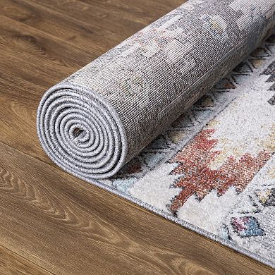 Concord Global Vintage Boulder Tribal Area Rug