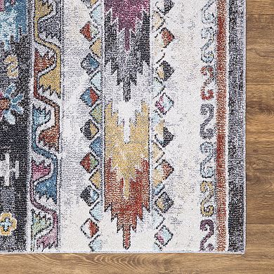 Concord Global Vintage Boulder Tribal Area Rug