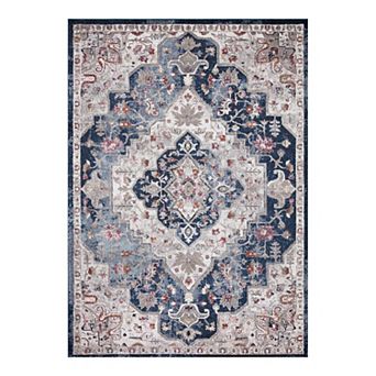 Concord Global Vintage Montreal Medallion Area Rug