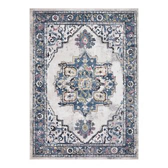 Concord Global Vintage Barclay Medallion Area Rug