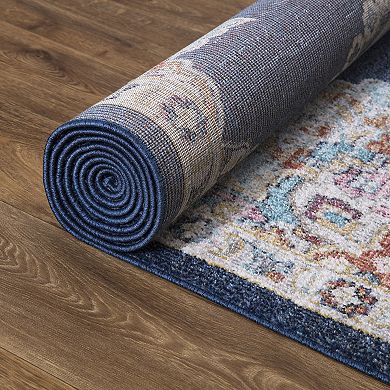 Concord Global Vintage Vintage Oushak Medallion Area Rug