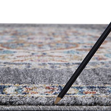 Concord Global Vintage Vintage Oushak Medallion Area Rug