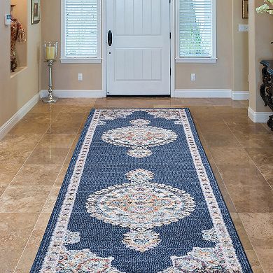 Concord Global Vintage Vintage Oushak Medallion Area Rug