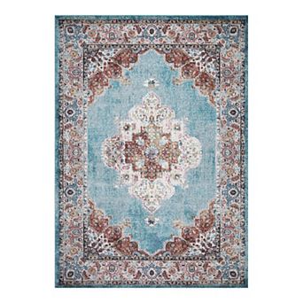 Concord Global Vintage Elegance Medallion Area Rug