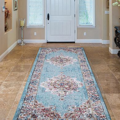 Concord Global Vintage Elegance Medallion Area Rug
