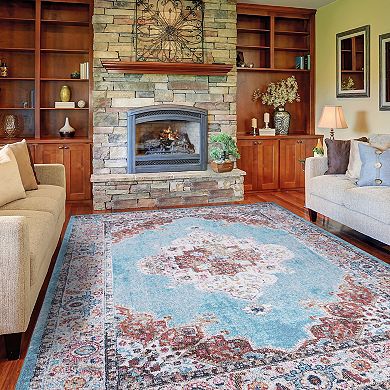 Concord Global Vintage Elegance Medallion Area Rug