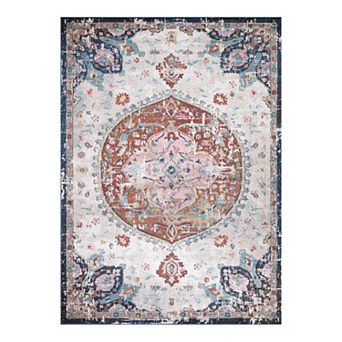 Concord Global Vintage Florence Medallion Area Rug